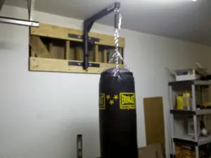 Punching Bag Hook Up How To Hang A Punching Bag From The