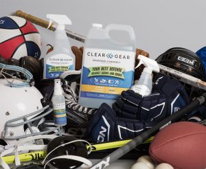 how to clean and wash boxing gloves with clear gear disinfecting spray