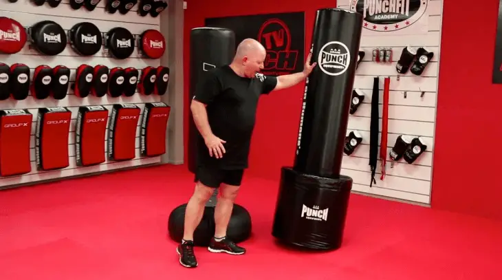 Self Standing Heavy Punching Bag Floor MMA Indoor Boxing Freestanding Striking 