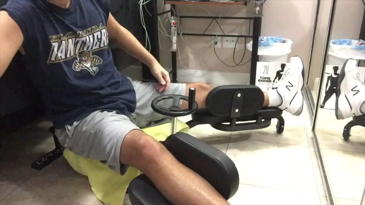 Leg Training Machine Improve Leg Flexibility and Shape Leg Split Stretch Machine Uiexer Leg Stretcher 