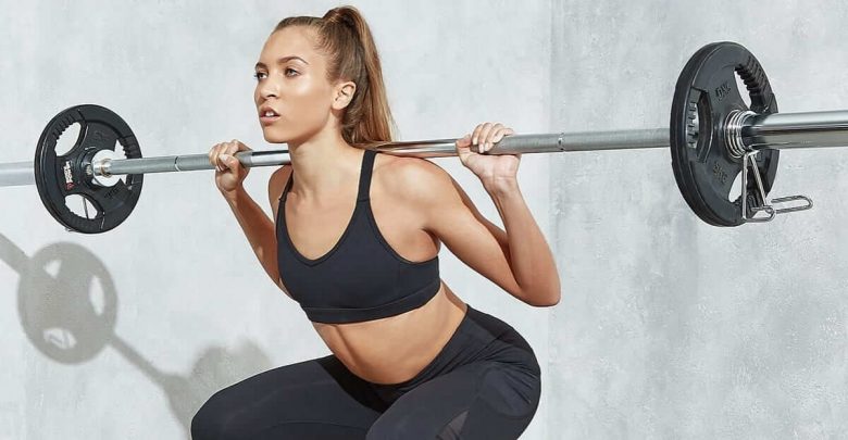 female olympic barbell