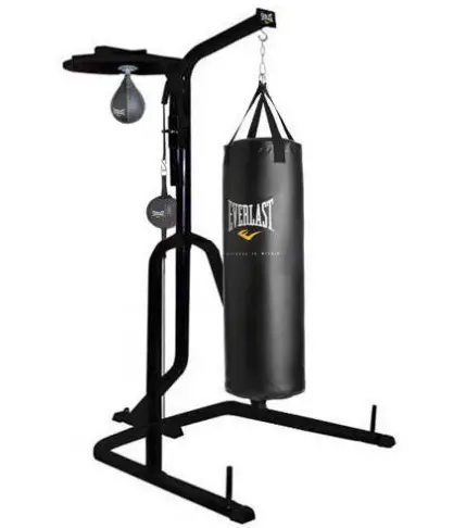 everlast dual speed bag attachment and heavy bag stand