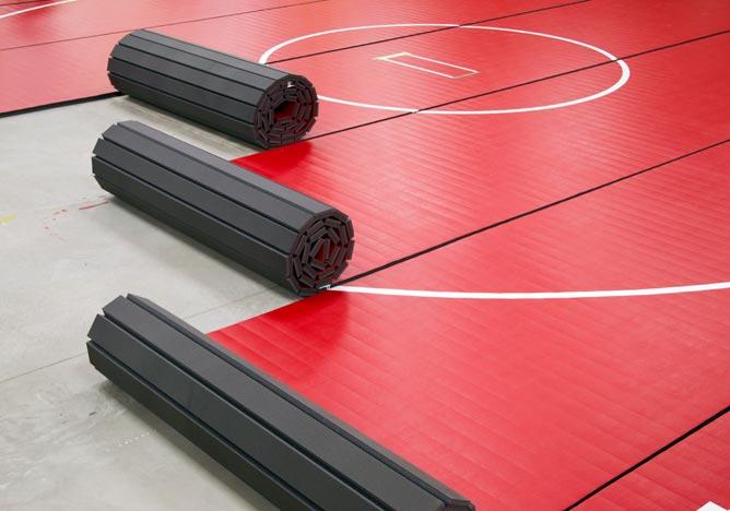 martial arts roll out mat