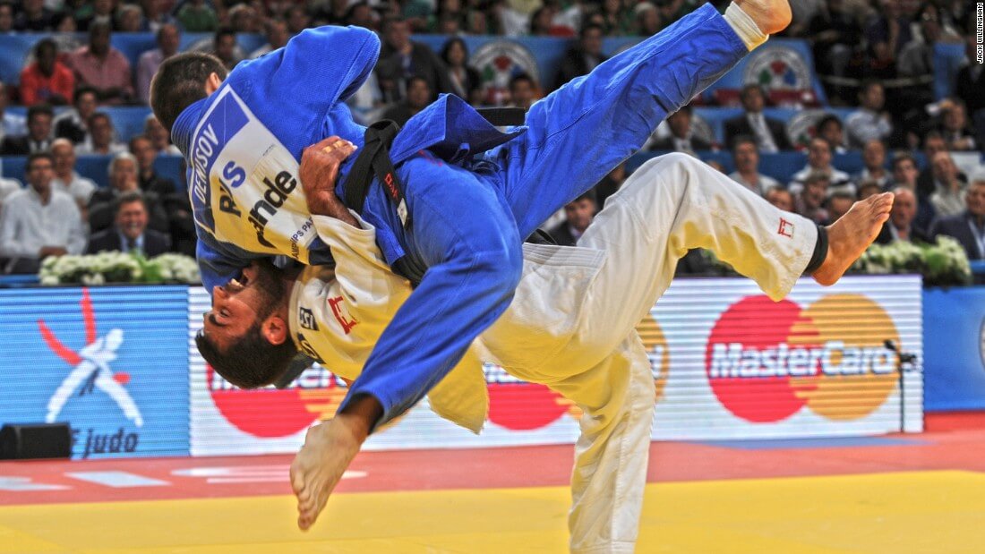 take down type of martial art - judo