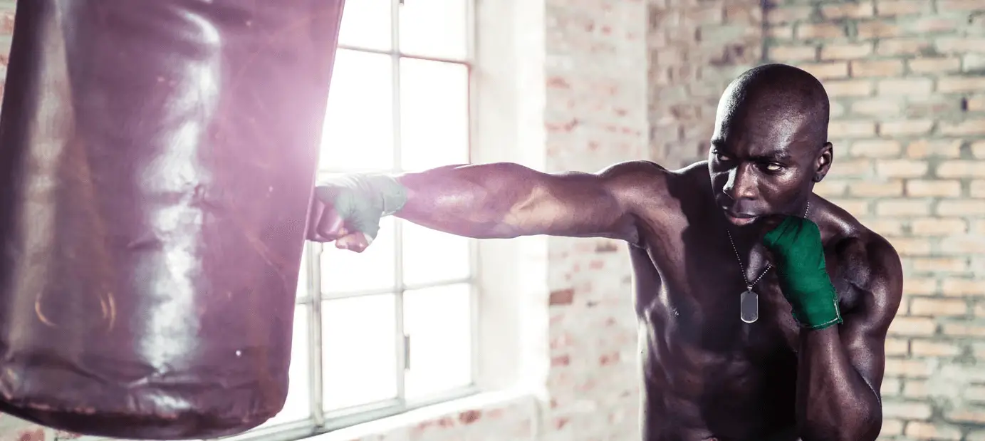 Punching Bag Workouts help boxers in gaining muscle mass without lifting weights