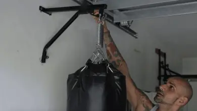 how to use a punching bag without hanging it