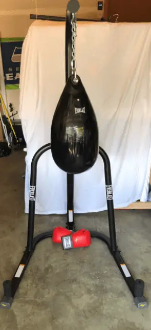 water filled heavy bag stand