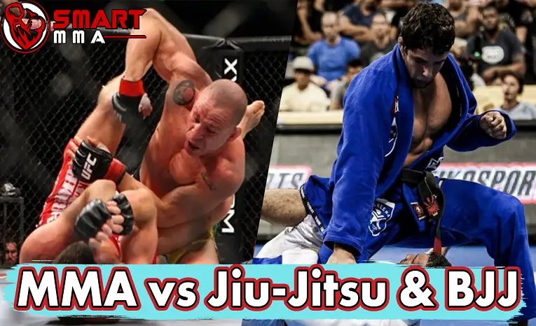 MMA vs Jiu-Jitsu & BJJ, Are They the Same, or Different- How Do They Compare